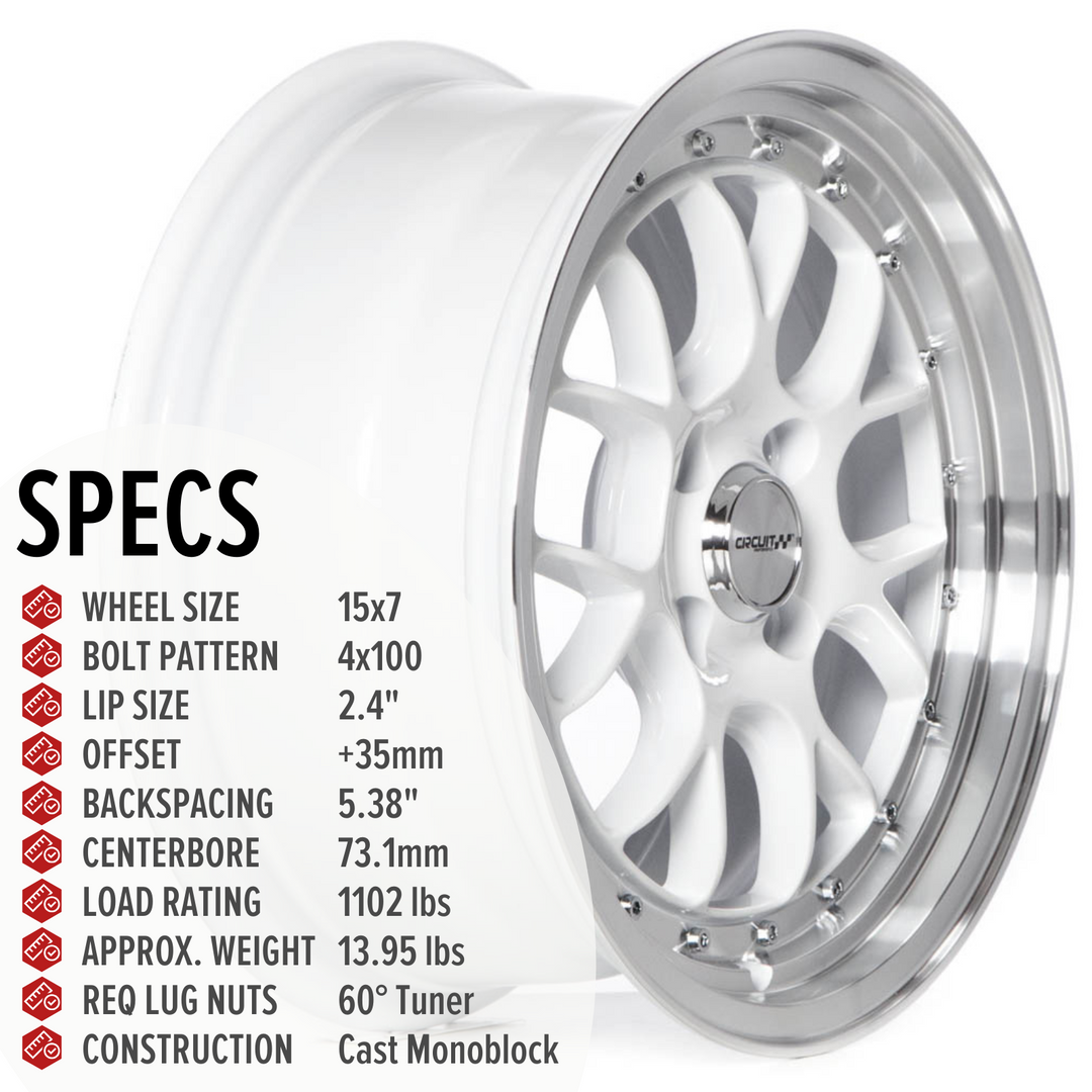 Circuit CP27 Gloss White