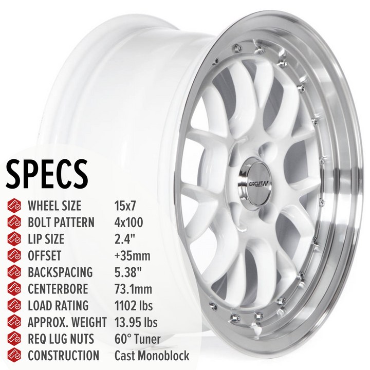 Circuit CP27 Gloss White