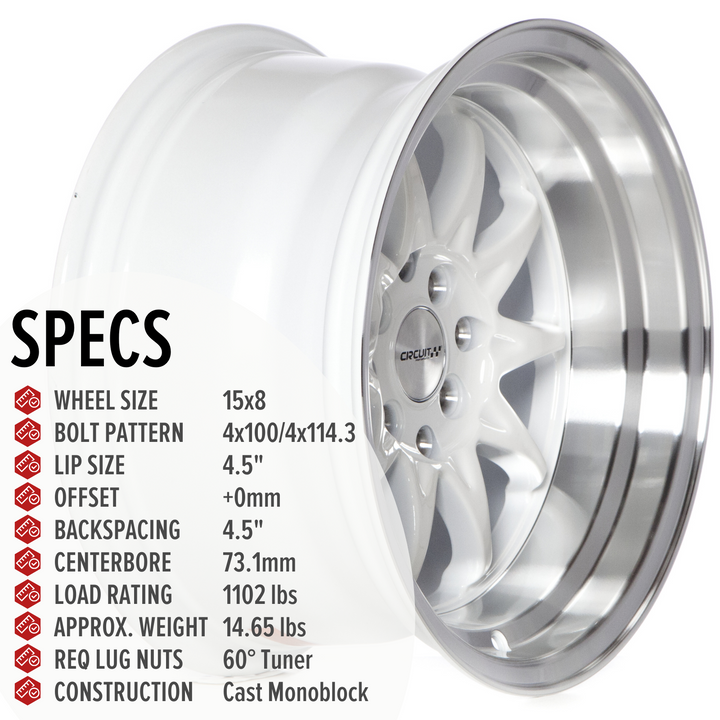 Circuit CP29 Gloss White