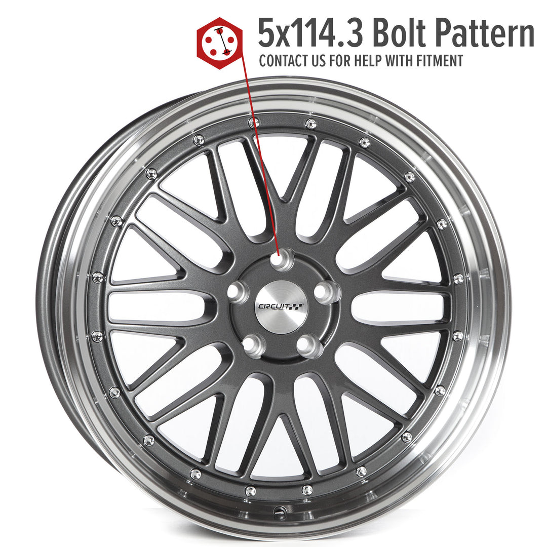 Circuit CP30 Gloss Gunmetal