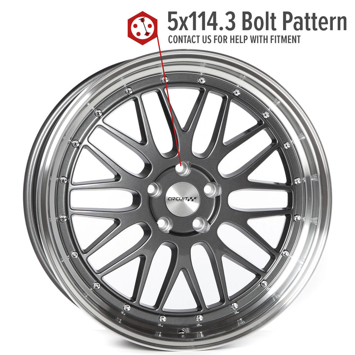 Circuit CP30 Gloss Gunmetal