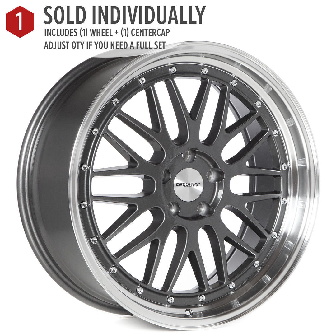 Circuit CP30 Gloss Gunmetal