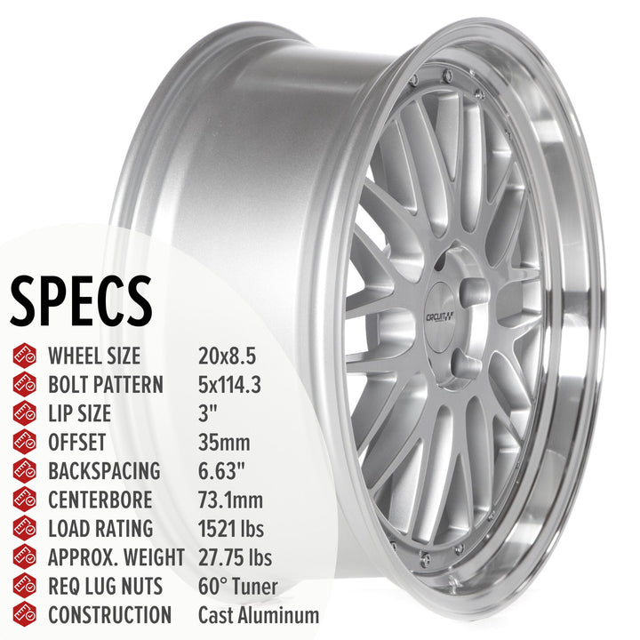 Circuit CP30 Silver