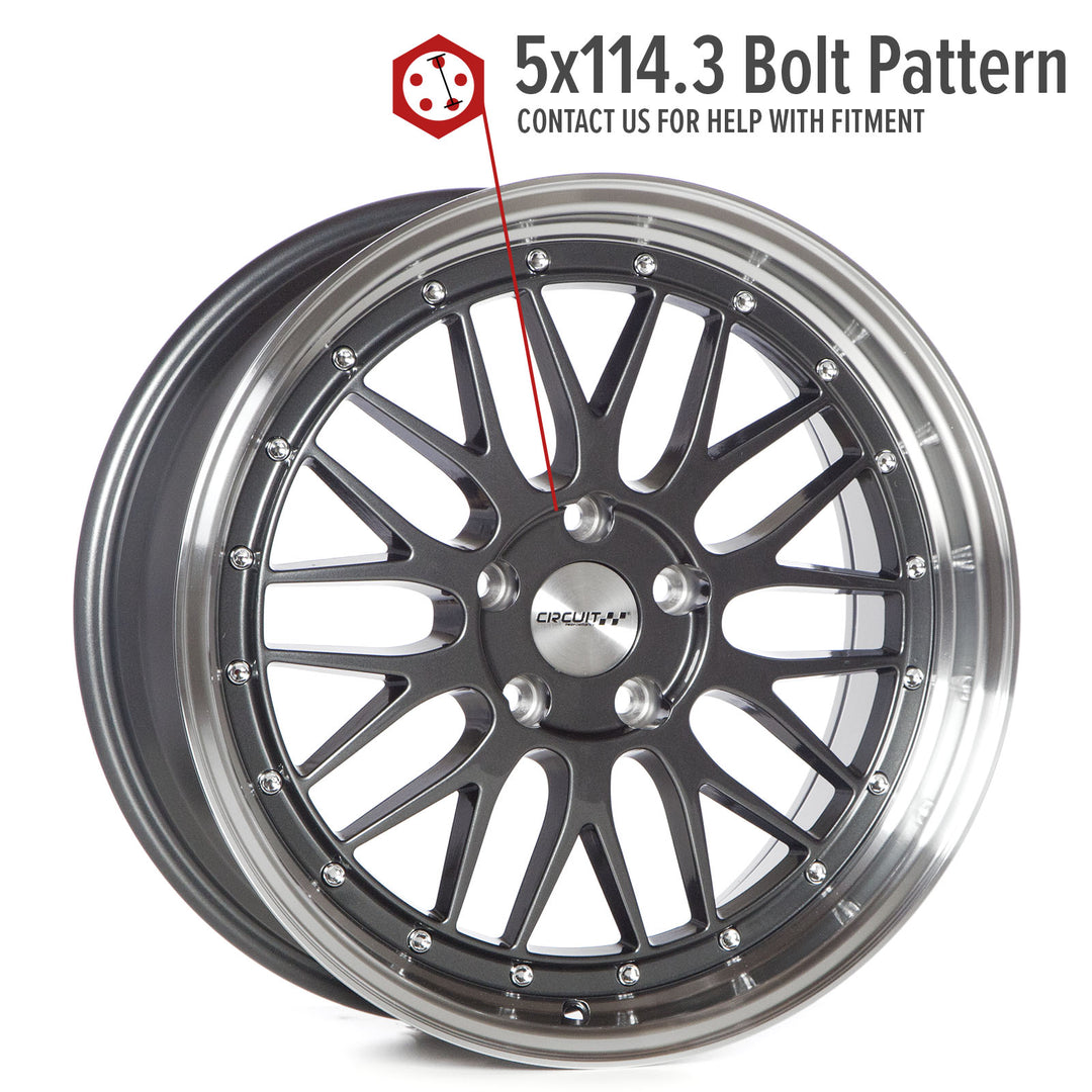 Circuit CP30 Gloss Gunmetal