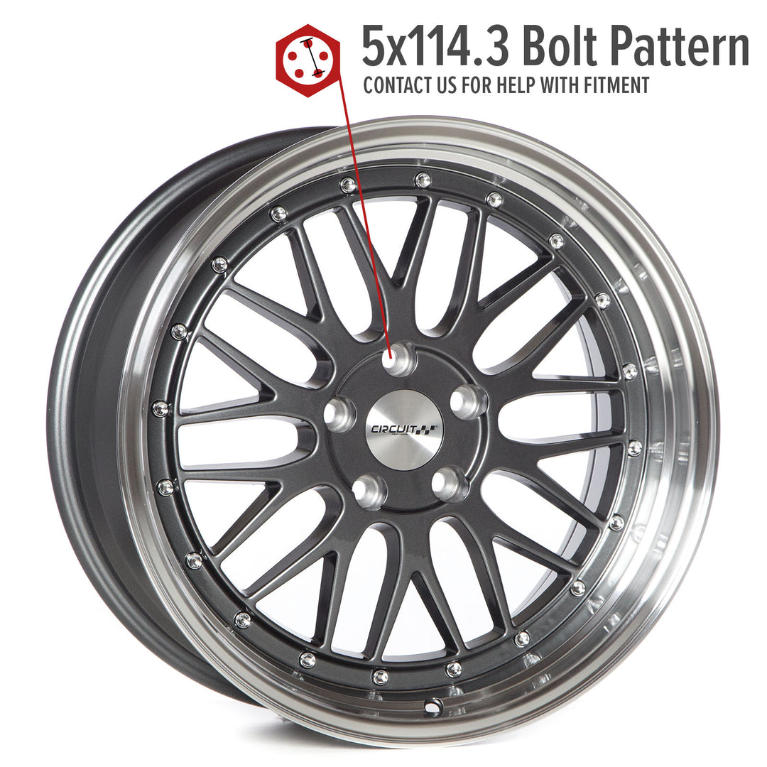 Circuit CP30 Gloss Gunmetal