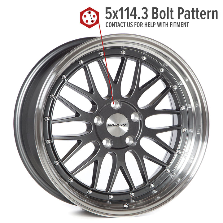 Circuit CP30 Gloss Gunmetal