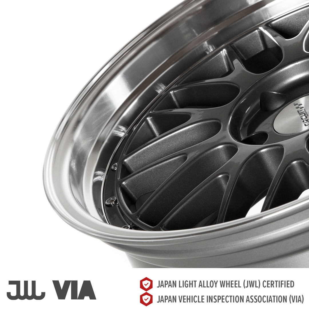 Circuit CP30 Gloss Gunmetal