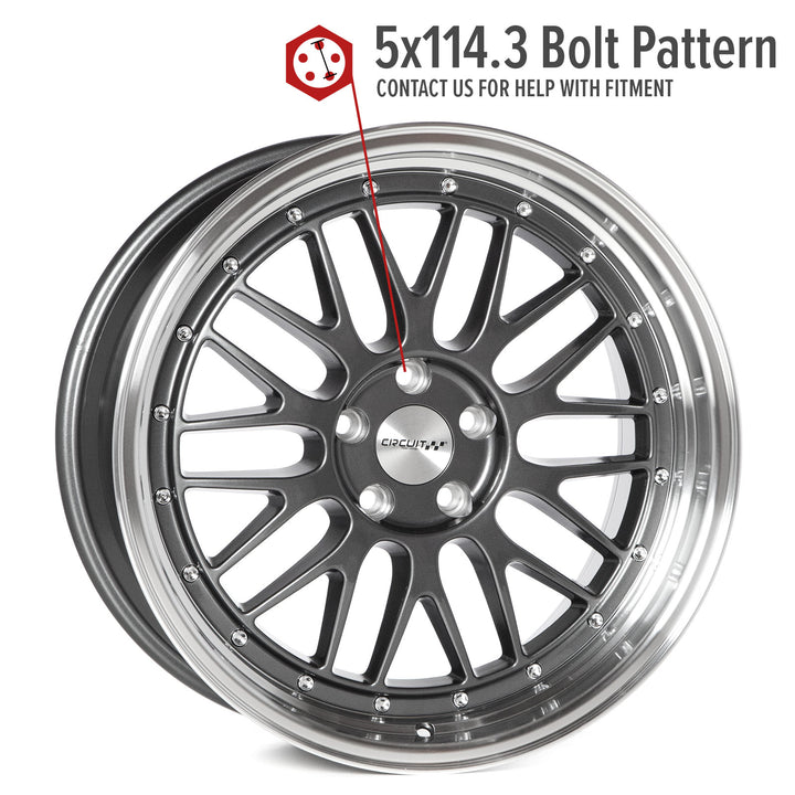 Circuit CP30 Gloss Gunmetal