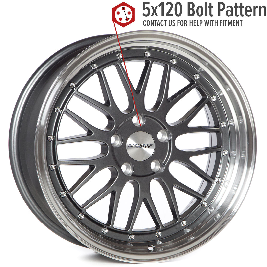Circuit CP30 Gloss Gunmetal