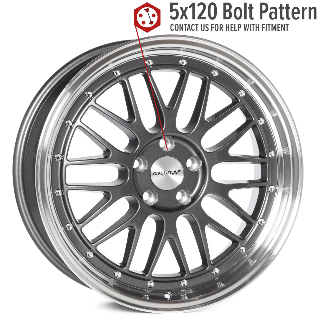 Circuit CP30 Gloss Gunmetal