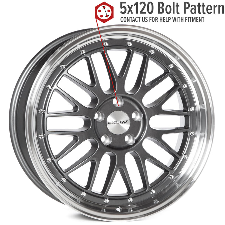 Circuit CP30 Gloss Gunmetal