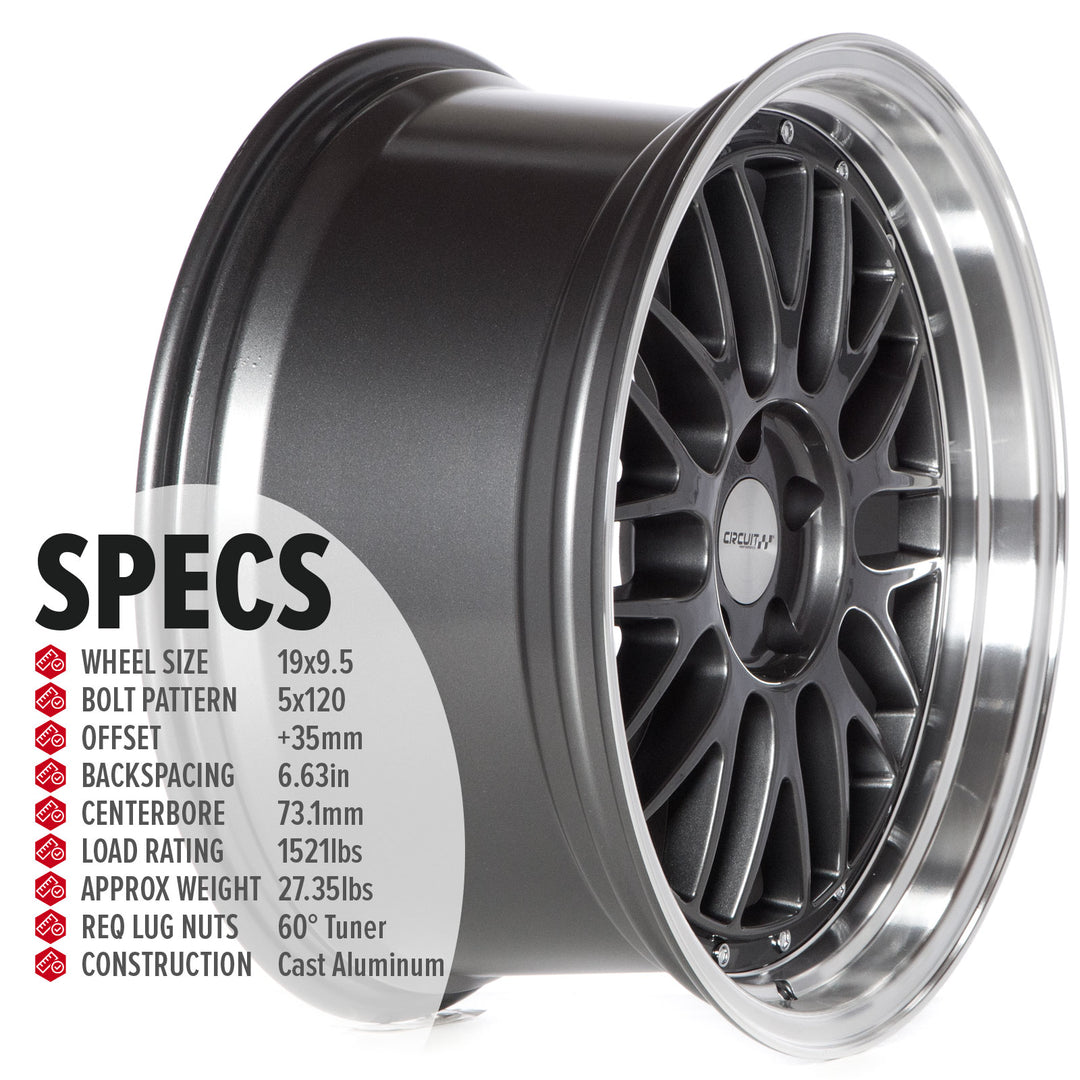 Circuit CP30 Gloss Gunmetal