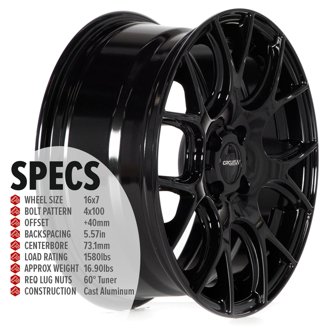 Circuit CP31 Full Gloss Black