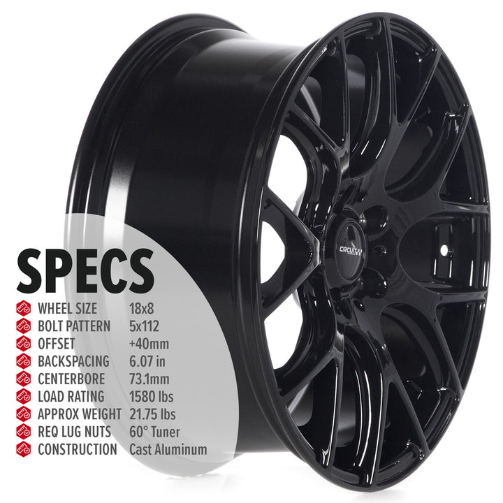 Circuit CP36 Full Gloss Black