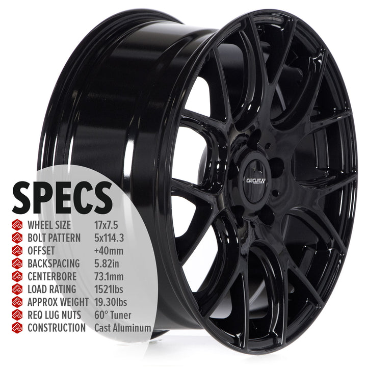 Circuit CP36 Full Gloss Black
