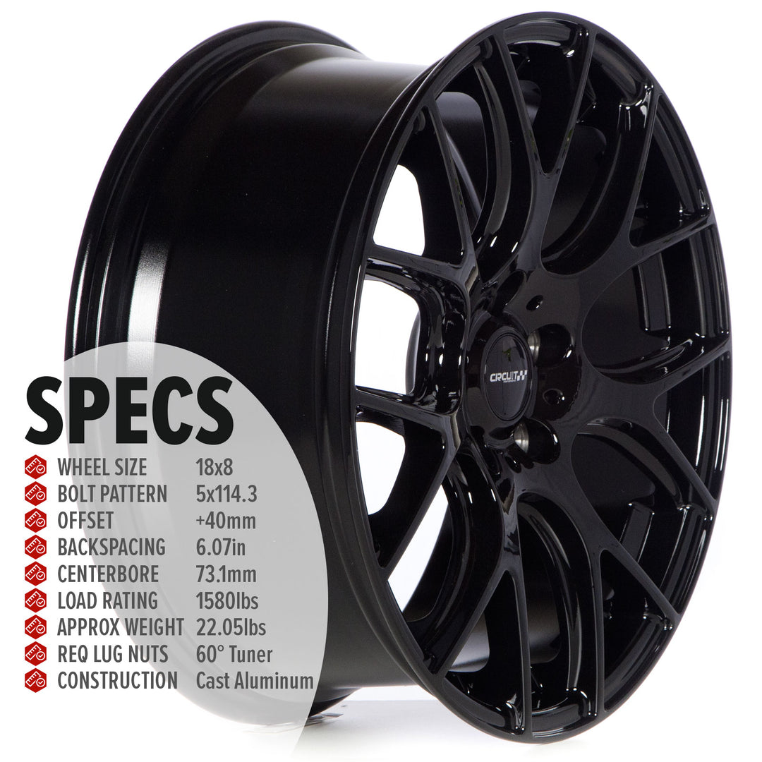 Circuit CP31 Full Gloss Black