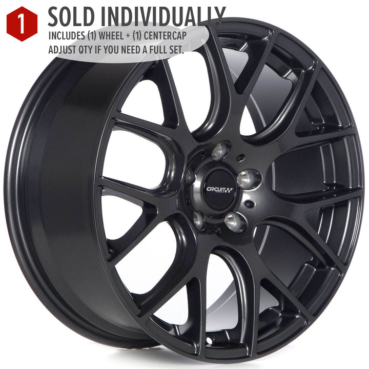 Circuit CP31 Gloss Gunmetal