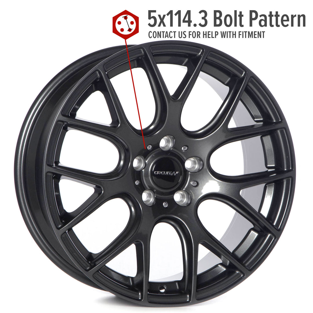 Circuit CP31 Gloss Gunmetal