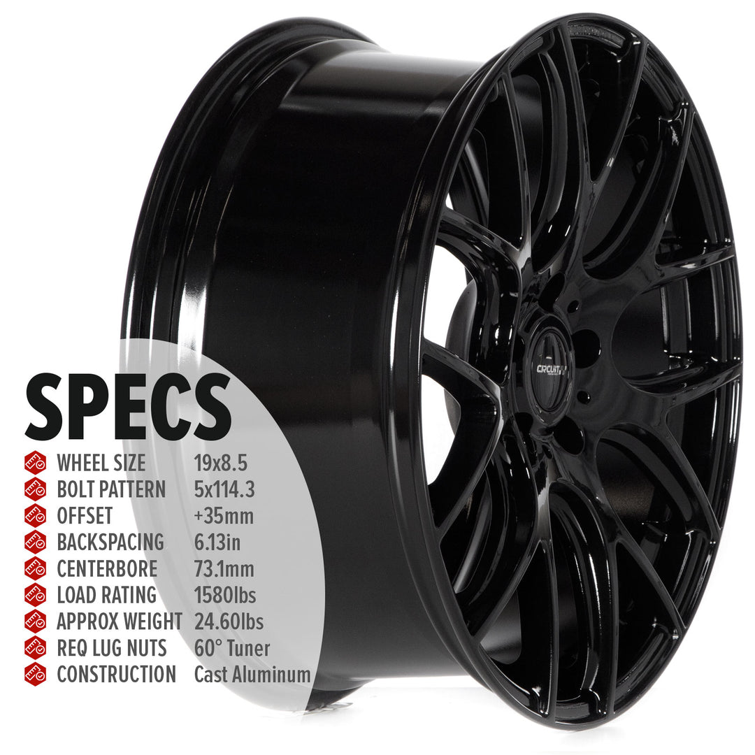 Circuit CP36 Full Gloss Black