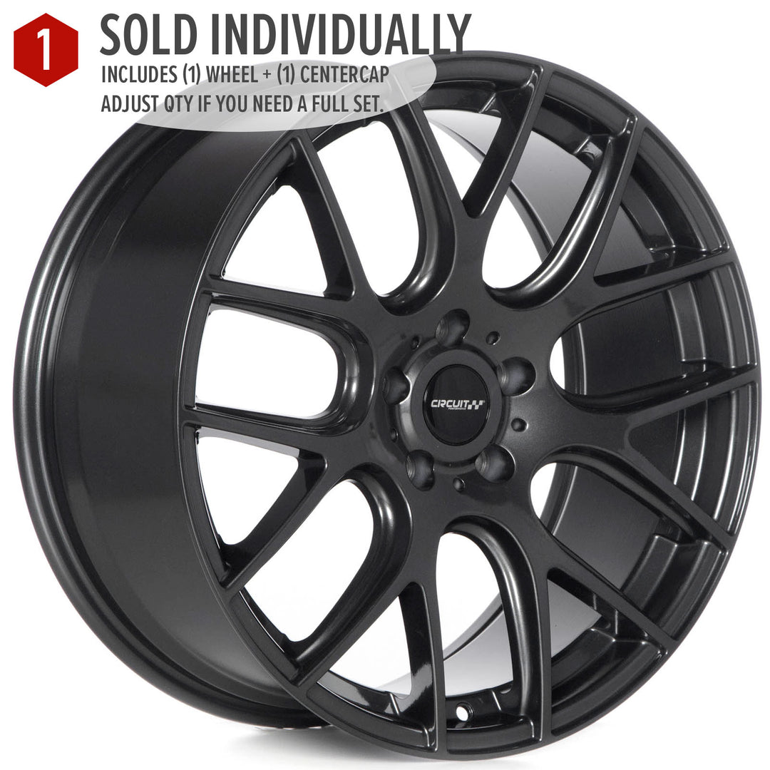 Circuit CP31 Gloss Gunmetal