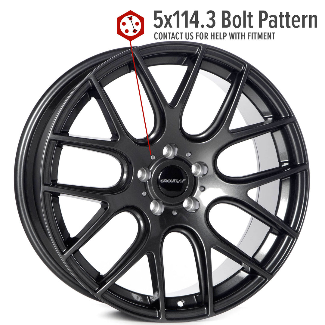 Circuit CP31 Gloss Gunmetal