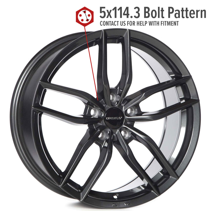 Circuit CP34 Gloss Gunmetal