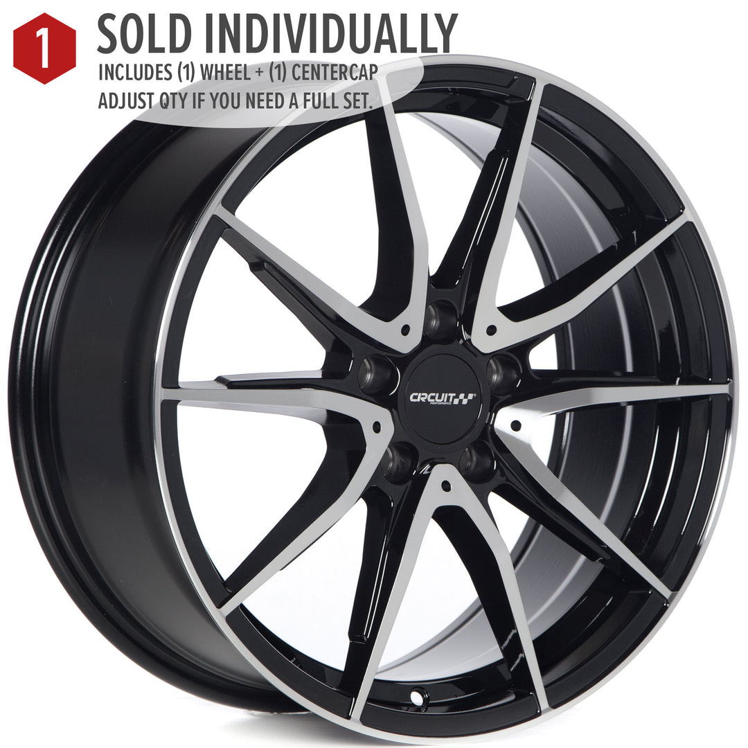 Circuit CP35 Gloss Black/Machined