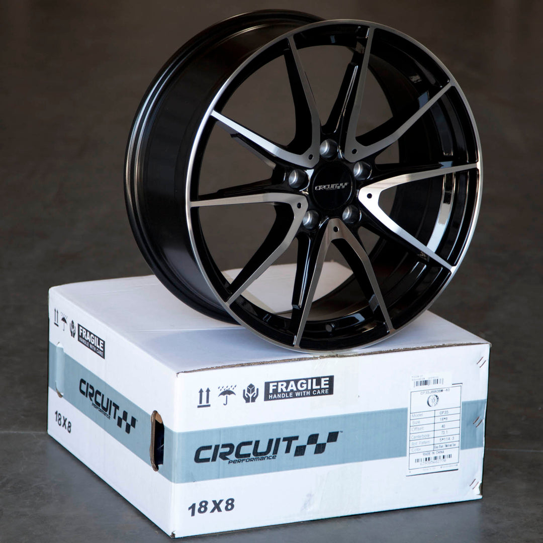 Circuit CP35 Gloss Black/Machined
