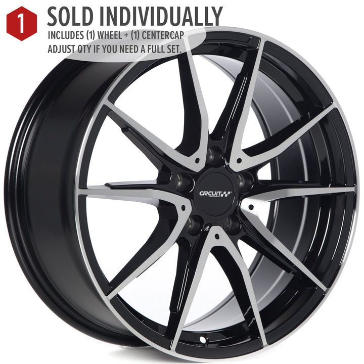 Circuit CP35 Gloss Black/Machined