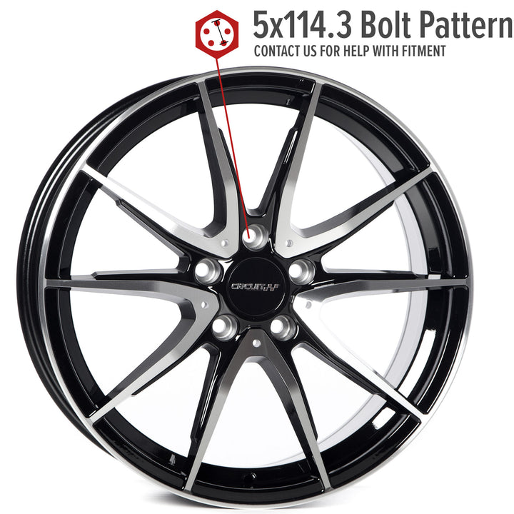 Circuit CP35 Gloss Black/Machined