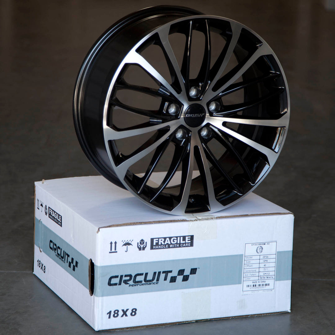 Circuit CP36 Gloss Black/Machined