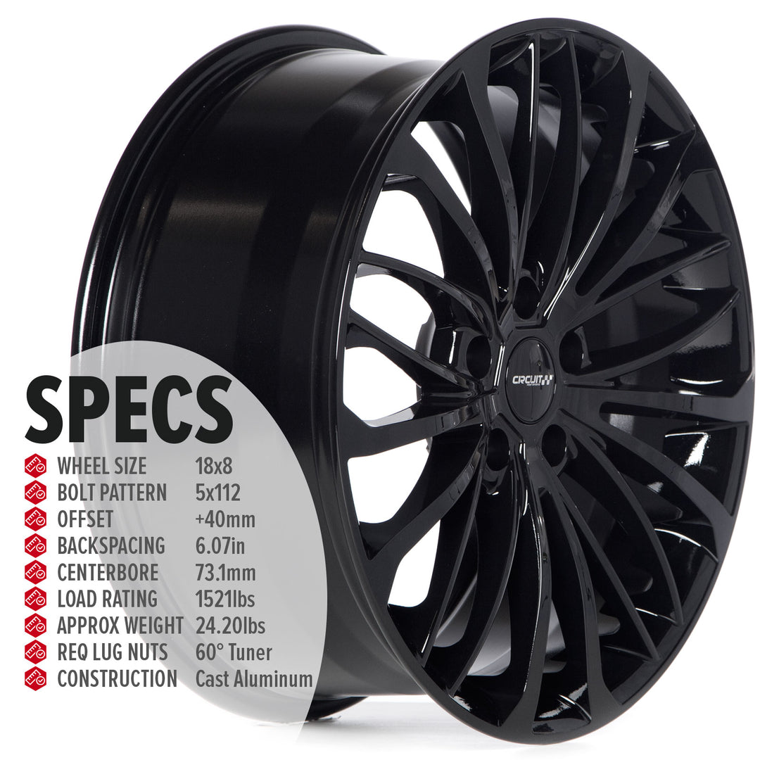 Circuit CP36 Full Gloss Black