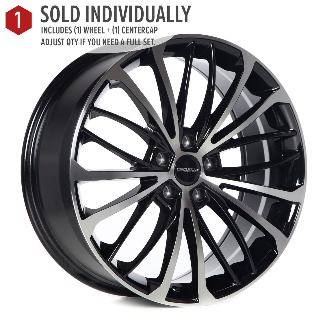 Circuit CP36 Gloss Black/Machined