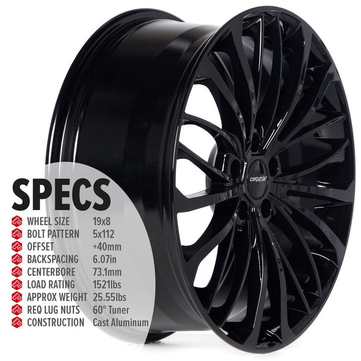 Circuit CP36 Full Gloss Black