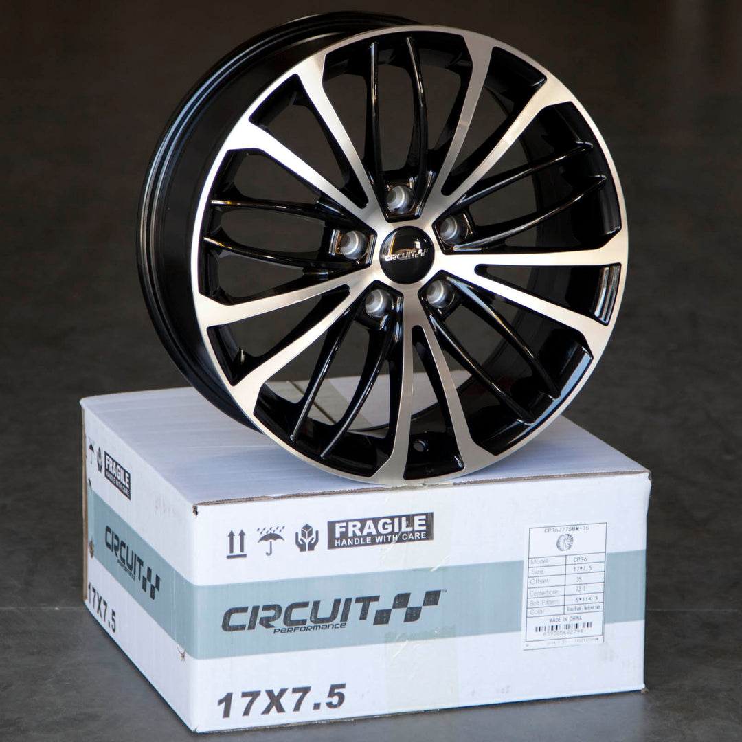 Circuit CP36 Gloss Black/Machined
