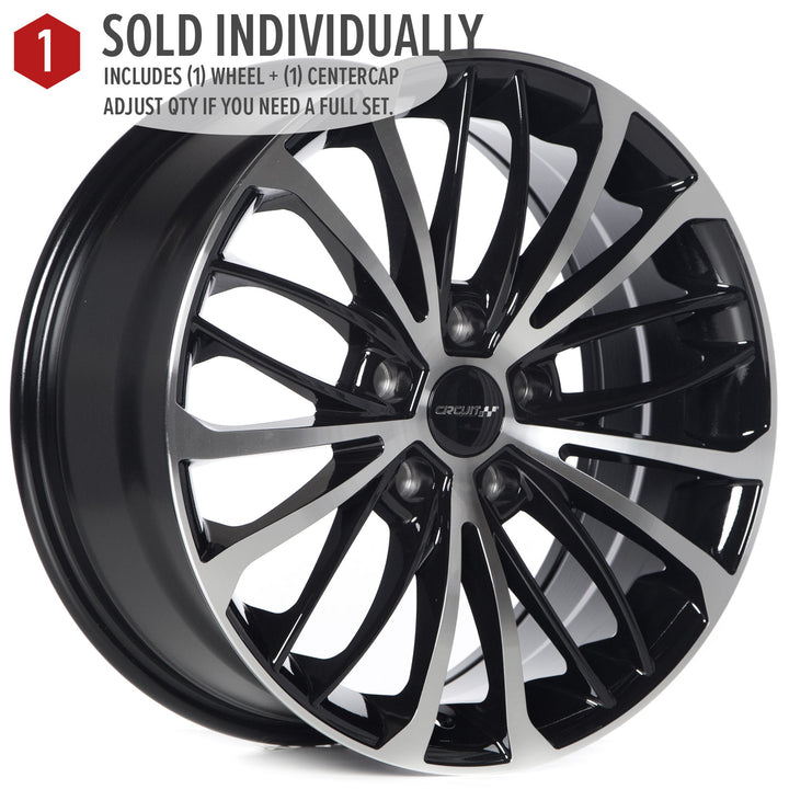 Circuit CP36 Gloss Black/Machined