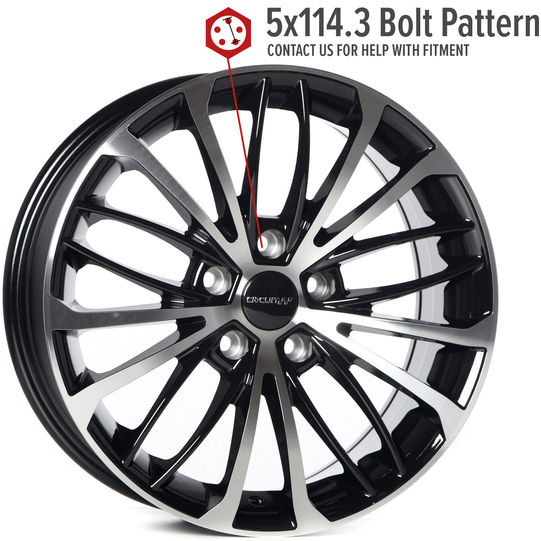 Circuit CP36 Gloss Black/Machined