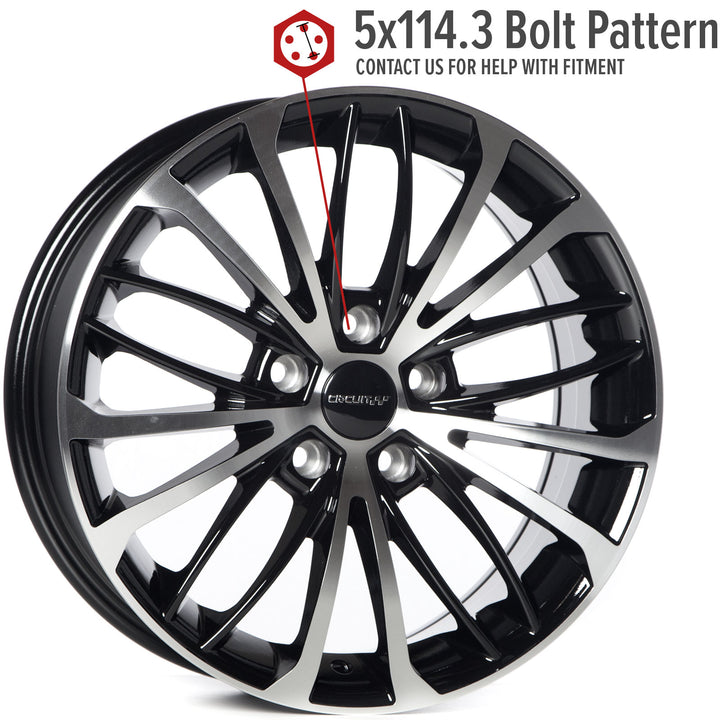 Circuit CP36 Gloss Black/Machined