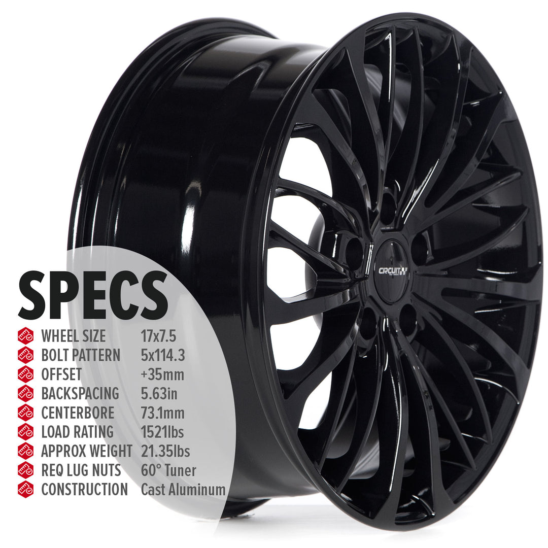 Circuit CP36 Full Gloss Black