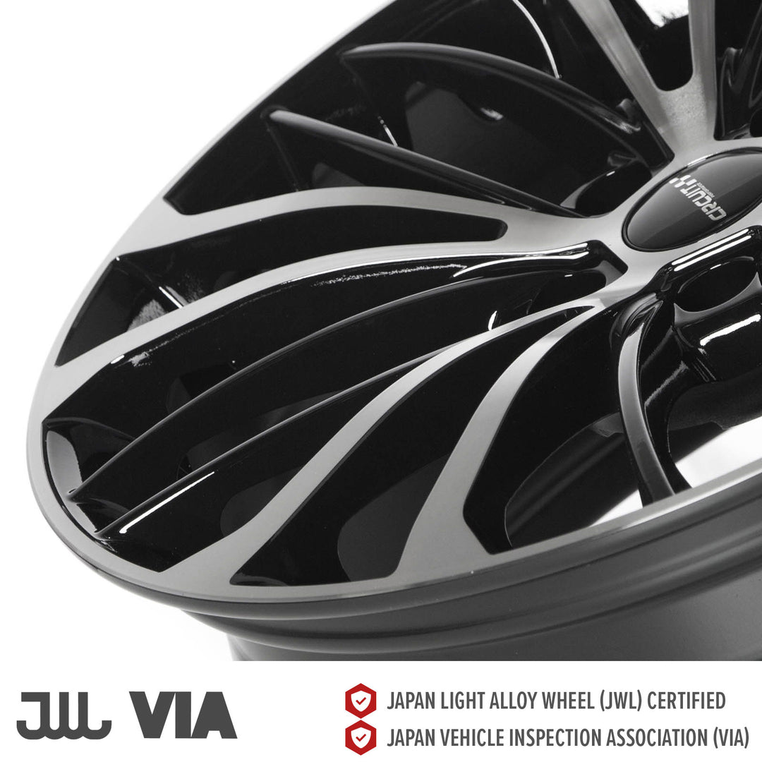 Circuit CP36 Gloss Black/Machined