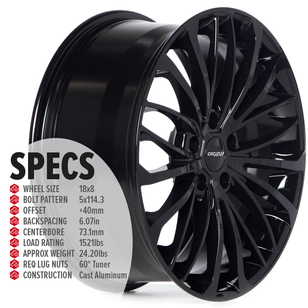 Circuit CP36 Full Gloss Black