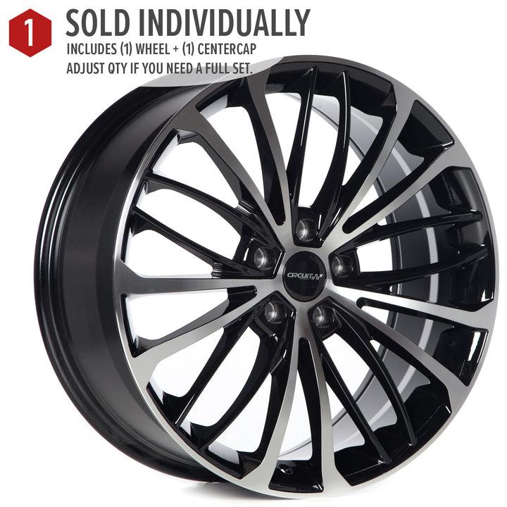 Circuit CP36 Gloss Black/Machined