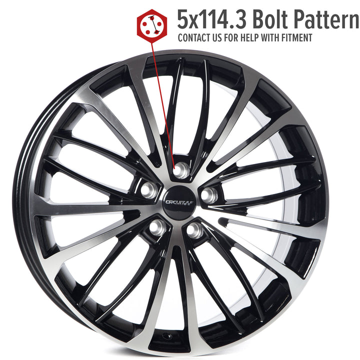 Circuit CP36 Gloss Black/Machined