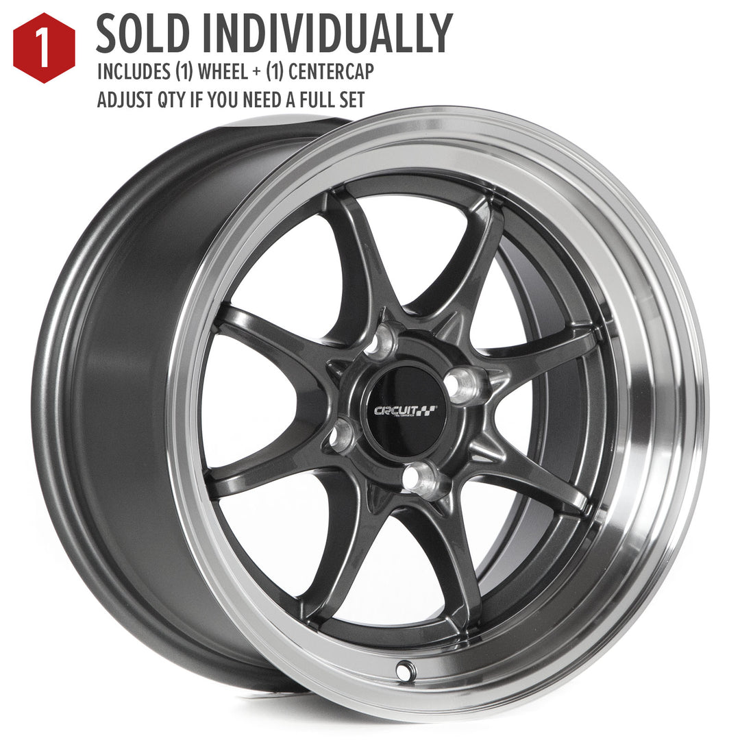 Circuit CP40 Gloss Gunmetal