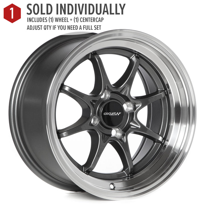 Circuit CP40 Gloss Gunmetal
