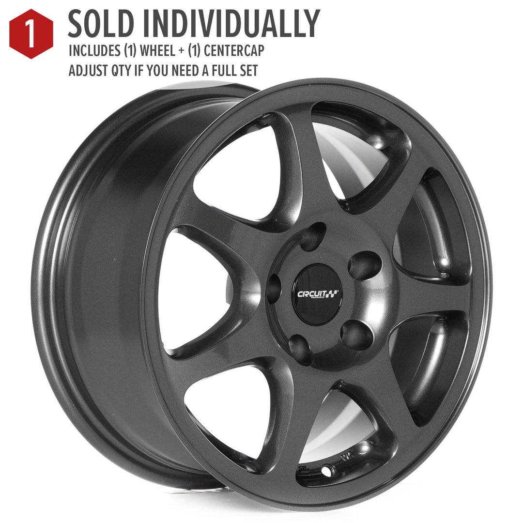 Circuit CP42 Gloss Gunmetal