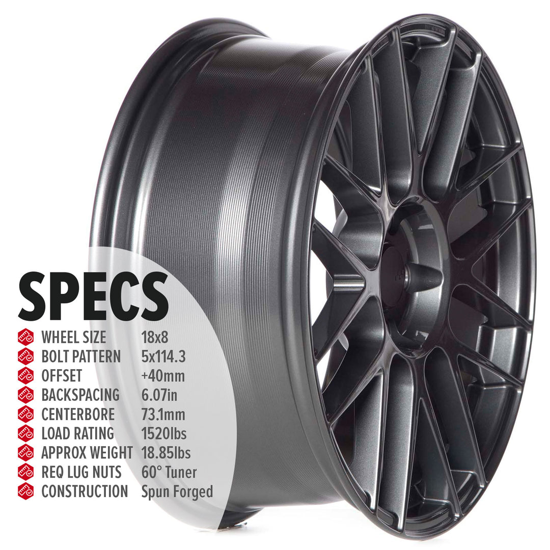 Circuit CSF11 Gloss Gunmetal