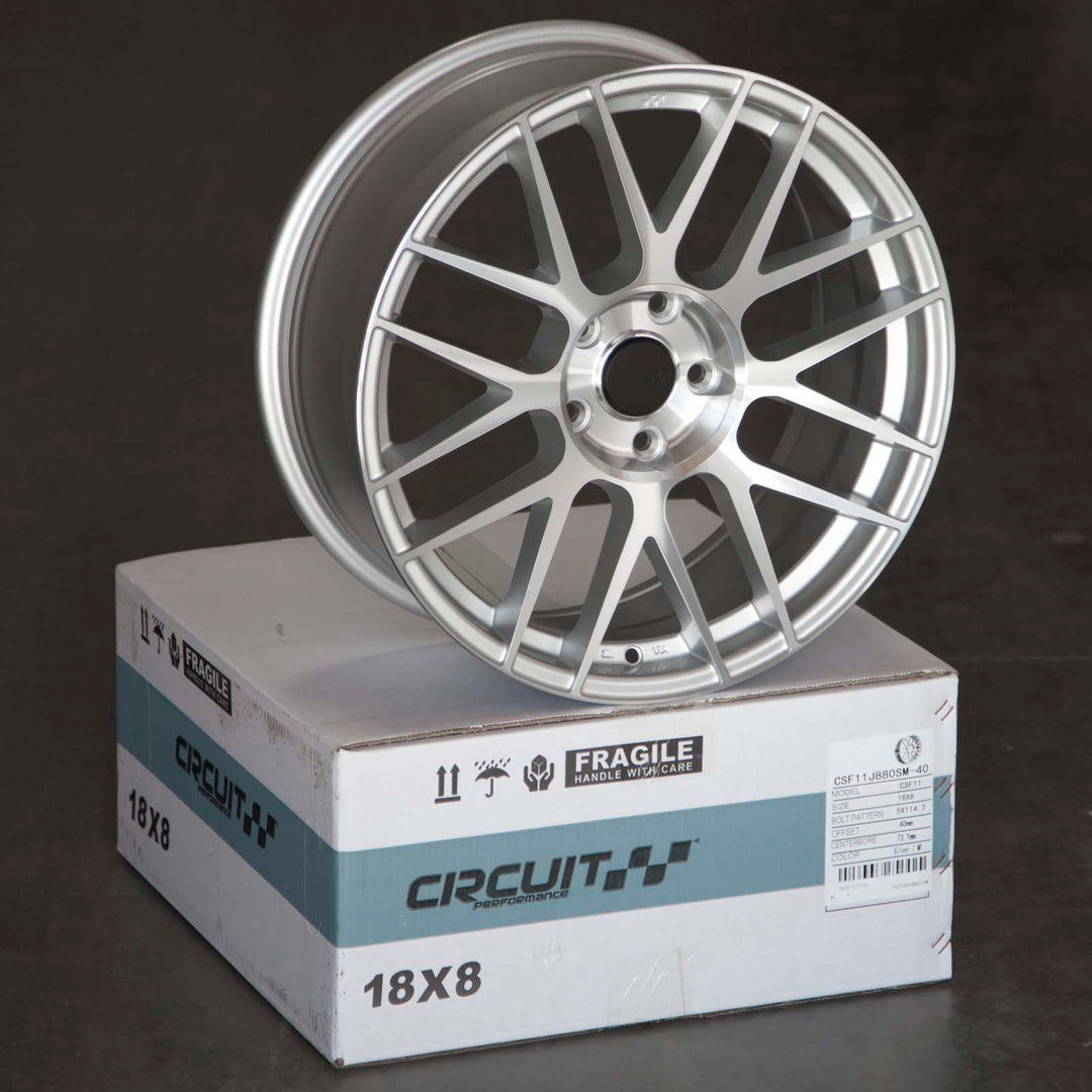 Circuit CSF11 Gloss Silver/Machined