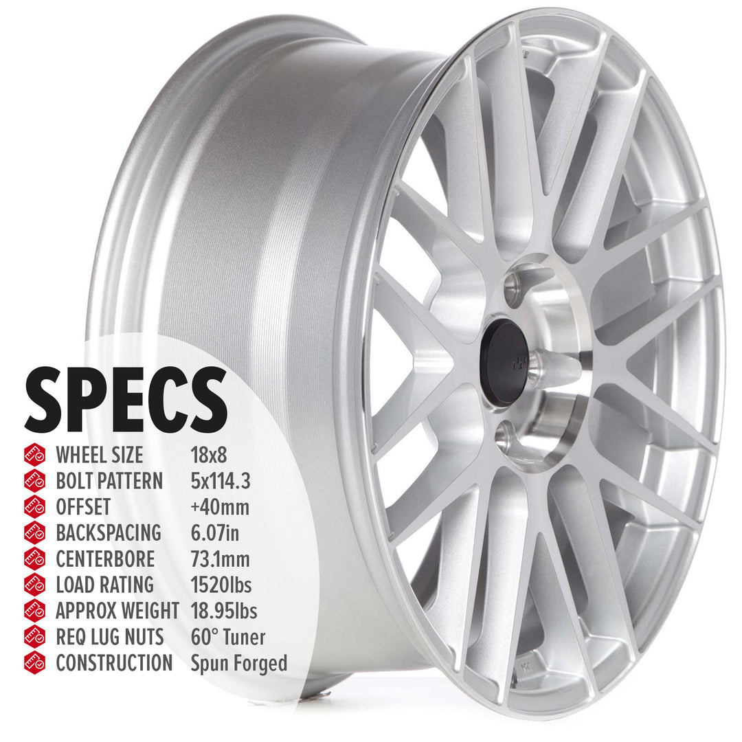 Circuit CSF11 Gloss Silver/Machined