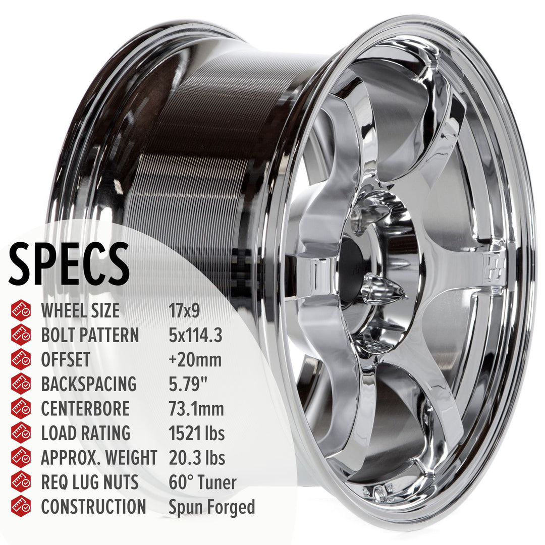 Circuit CSF1 Triple Chrome Plated